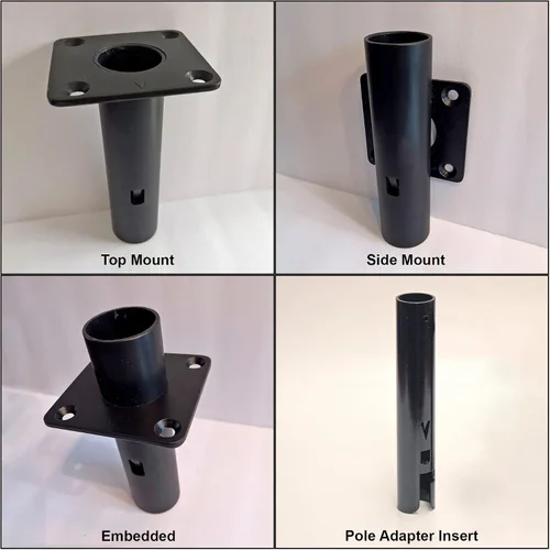 Miniatura 2 de Pilot Rock Patio Buddy - Soportes de paraguas extraíbles para paios, mesas, documentos, cubiertas y barcos - Fabricado en Estados Unidos