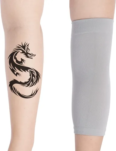 Miniatura 5 de HOVEOX 3 pares de cubiertas de tatuaje para el antebrazo, cubierta de tatuaje, mangas de compresión para brazos para mujeres y hombres