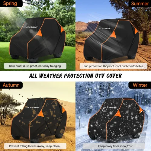 Miniatura 2 de NOVSIGHT Cubierta a prueba de viento UTV