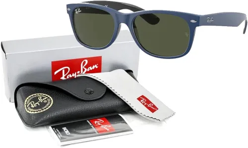 Miniatura 3 de Ray-Ban RB2132 NEW WAYFARER - Gafas de sol para hombres y mujeres paquete con kit de cuidado de gafas de cortesía de diseñador iWear