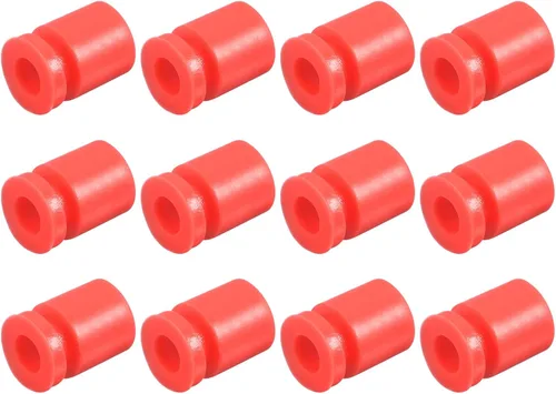 Miniatura 11 de MECCANIXITY Bolas de goma antivibración RC para control remoto F4 F7 controlador de vuelo M3x6.0.236 in bolas de absorción de impactos (rojo)