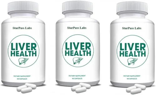Salud del hígado | Fórmula de reparación de desintoxicación y limpieza del hígado con nutrientes naturales vitales para el hígado, 60 cápsulas
