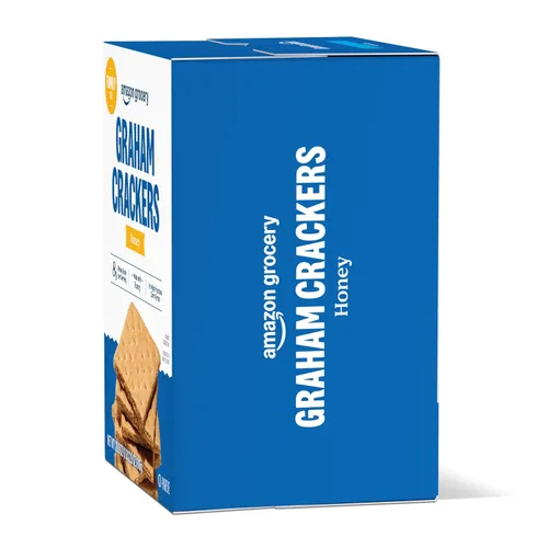 Miniatura 5 de Marca Amazon – Happy Belly Honey Graham Crackers, 28.8 onzas