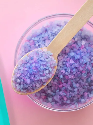 Miniatura 3 de Mom's Off Duty Bath Soak – Sales de baño moradas de lujo, regalos divertidos para novia para mejores amigas, regalos de baño y cuerpo para mujeres