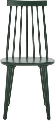 Miniatura 8 de Safavieh American Homes Collection Burris Country Farmhouse - Silla auxiliar con husillo negro Natural