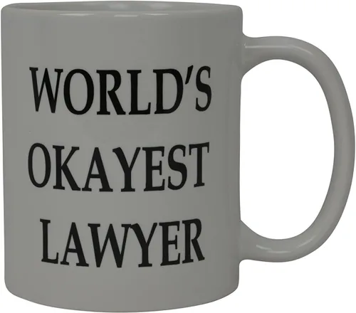 Miniatura 2 de Rogue River Tactical World's Okayest Lawyer - Taza de café divertida para abogado, regalo para abogado, oficina legal