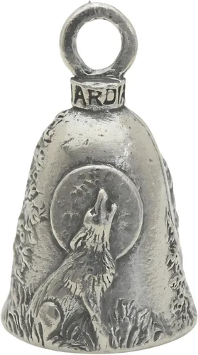 Miniatura 11 de Campana Guardian Bell de Animales para Buena Suerte con Llavero y Bolsa de Regalo de Terciopelo Negro Campana para Motocicleta De peltre sin Koi