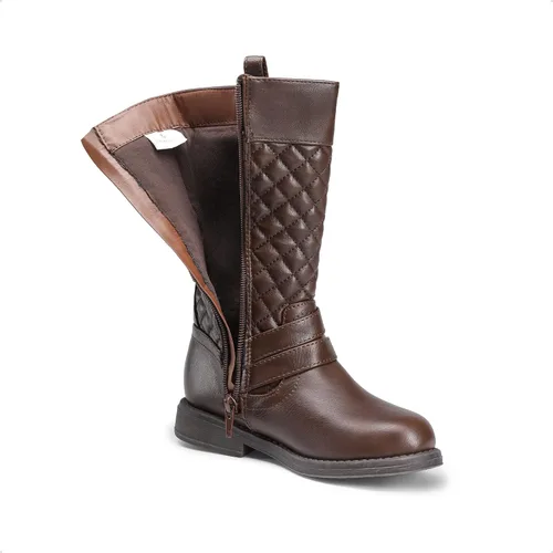 Miniatura 3 de DREAM PAIRS Botas de equitación de moda hasta la rodilla para niñas