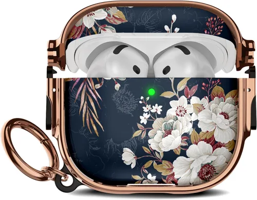Miniatura 79 de Maxjoy para Funda Linda de AirPods 2 (2019) con Bloqueo de Seguridad, Compatible con Funda de AirPod de 2ª Generación de Mármol para Mujeres