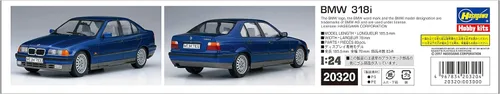 Miniatura 5 de ハセガワ Hasegawa 1/24 620320 BMW 318i Modelo Kit