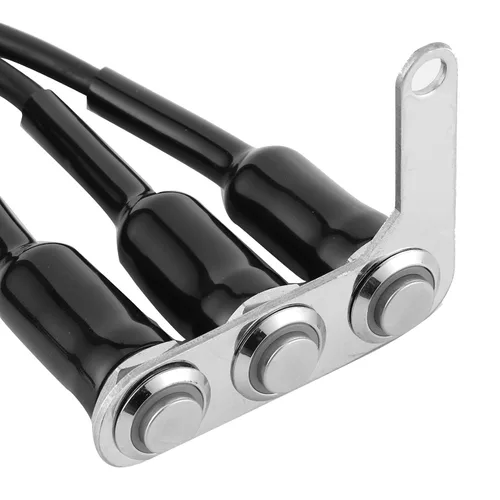 Miniatura 7 de Estink Interruptor de manillar de motocicleta, interruptor de palanca de manillar de motocicleta, montaje ajustable, 3 botones, interruptor