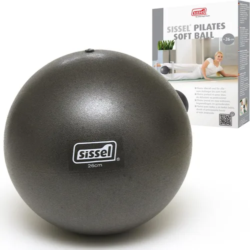 Miniatura 11 de SISSEL Pilates Soft Ball Gray 8.5 in Phthalate- & Latex-Free PVC for Deep Relaxation & Muscle Strengthening 340 lbs Capacity Includes