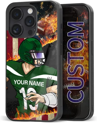Miniatura 22 de Fundas de teléfono personalizadas con diseño deportivo para fanáticos para iPhone 11, 12, 13, 14, 15, 16 Pro Max Plus Mini X 7 8 SE para Samsung