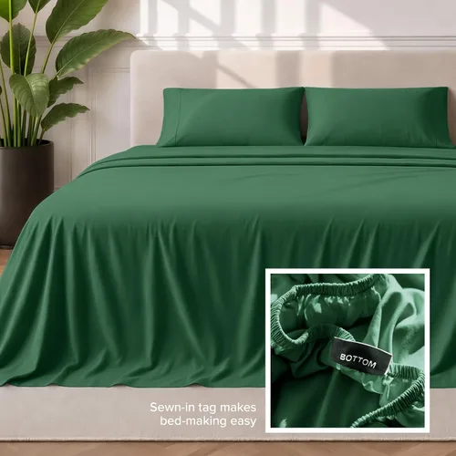 Miniatura 6 de Bare Home Juego de Sábanas Full - Sábanas de Cama Full de Microfibra Ultra-Suave de Lujo 1800 Hilos de Densidad - Doble Cepillado - Bolsillos 27