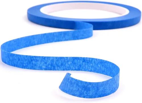 Miniatura 8 de Cinta de Pintor Azul 1/4 Pulgadas x 30 Yardas - Uso en Múltiples Superficies - 120 Yardas Total - 4 Rollos