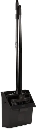 Miniatura 9 de Carlisle FoodService Products Recogedor de pie – Sartén para polvo con mango largo, borde dentado, diseño de bandeja giratoria, para el hogar