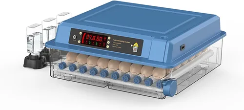 Miniatura 21 de Incubadoras automáticas para incubar huevos, capacidad para 6-256 huevos, control automático y ajustable de temperatura y humedad para pollo, pato