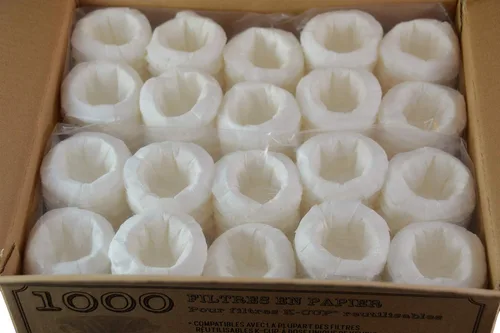 Miniatura 2 de canFly 1000 filtros de papel desechables K-CUP para filtros Keurig de una sola taza compatibles con Ekobrew, EZ-Cup y otros filtros reutilizables