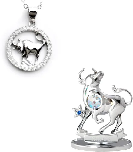 Miniatura 43 de CRYSTOCRAFT Regalo de sagitario, adorno de constelación con cristal austriaco, adorno de cristal de signo del zodiaco, colección de decoración