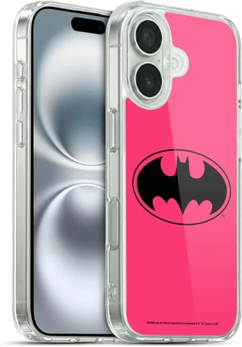 Miniatura 100 de Head Case Designs Funda de gel con licencia oficial de Batman DC Comics Bat Signal Logos [protección de grado militar] compatible con Apple iPhone 7
