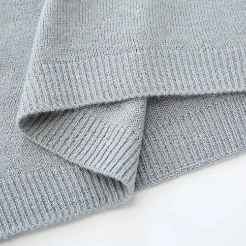 Miniatura 22 de Fomolom Ponchos para mujer, versátil, ligero, tejido sólido, chal envolvente, bufanda, accesorios para mujer