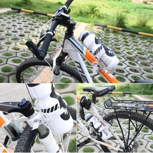 Miniatura 6 de Paquete de 2 soportes para botellas de bicicleta, soporte universal para botella de agua, soporte para botella de agua para bicicleta, cochecito