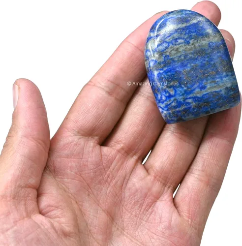 Miniatura 15 de Amazing Gemstone Piedra de palma y cristales de turmalina negra, piedras preciosas y cristales de grado A++, cristales curativos y piedras