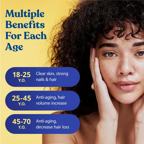 Miniatura 7 de Suplemento concentrado de péptidos de colágeno líquido – 30,000 mcg de colágeno líquido hidrolizado para mujeres más biotina cabello, piel, soporte