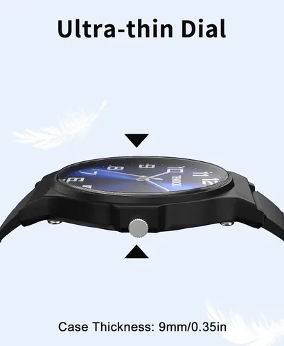 Miniatura 4 de Reloj analógico para niños y niñas, resistente al agua hasta 30M, reloj deportivo para niños, fácil de leer, con esfera fina, correa suave