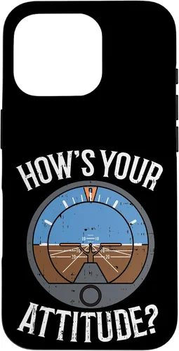 Miniatura 20 de Hows Your Attitude Funny Altitude Aviation Humor Pilot Gift Case for iPhone 17