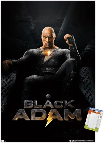 Miniatura 10 de Trends International DC Comics Movie Black Adam - Póster de pared de una hoja Versión con marco negro