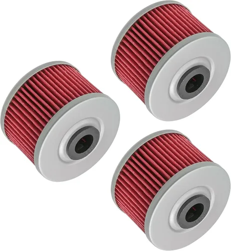 Miniatura 6 de Caltric Paquete de 3 filtros de aceite compatibles con Honda Xr650L Xr-650L Xr650R Xr-650R Xr 650R 1993-2025