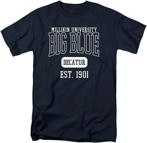 Miniatura 61 de LOGOVISION Camiseta de algodón unisex con diseño de fecha de este, para hombre y mujer, colección 3 Universidad de Bob Jones