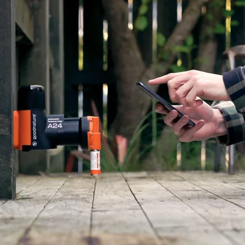 Miniatura 5 de Goodnature Paquete de actualización inteligente, accesorio Bluetooth para la trampa A24 para ratas y ratones, seguimiento de golpes y recordatorios