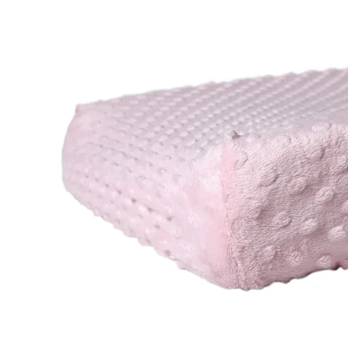 Miniatura 3 de Funda para cambiador, diseño de puntos súper suaves, agradable al tacto, transpirable, lavable, para bebé niño y niña (novia ruborizada)