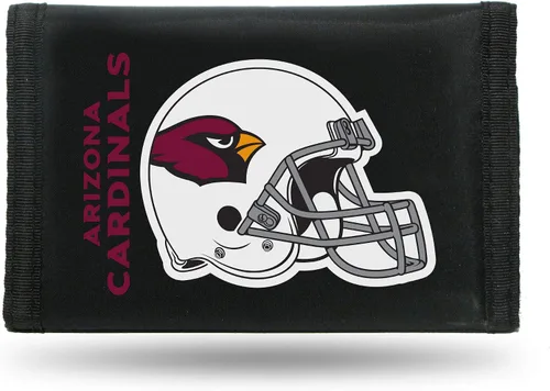 Rico Industries NFL Football - Cartera de nailon de tres pliegues