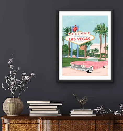 Miniatura 7 de LIULIMI Kit de Pintura de Diamantes DIY 5D Paisaje Mundial, Arte de Diamantes de Las Vegas, Kits de Pintura de Diamantes, Arte de Diamantes Redondos