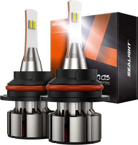 Miniatura 16 de SEALIGHT Bombillas LED 9005 H11, L2 HB3 H8 H9 24,000LM Super Brightness 6000K Bombillas blancas frías, IP68 impermeable, Plug and Play, ventilador