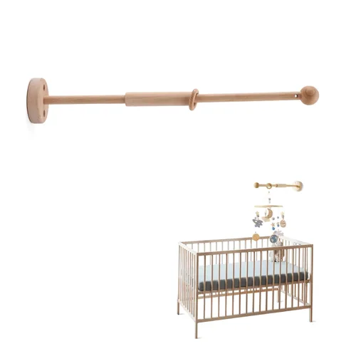 Miniatura 14 de Móvil de bebé para cuna Cuna de bebé, cuna de bebé, luna de estrella móvil para bebés niños y niñas Decoración bohemia para guardería Juego