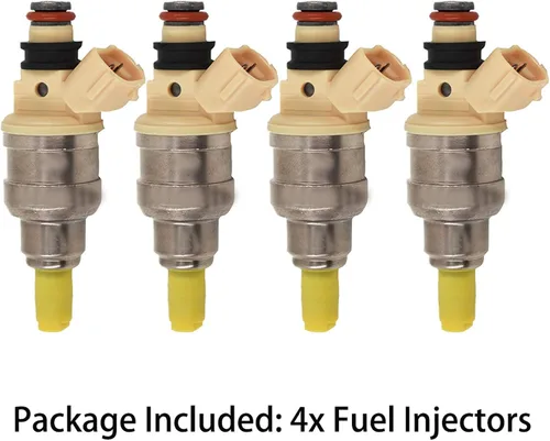 Miniatura 4 de 4 inyectores de combustible de repuesto para Chevrolet/chevy Tracker Suzuki Sidekick X-90 Geo Tracker 1.6L 4G1549 1571058B00 INP-470