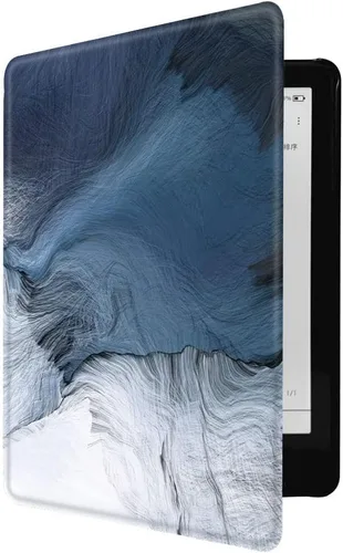Miniatura 8 de Funda para Kindle Paperwhite5 de 6.8" 2021 con correa de mano - Funda de cuero para Kindle Paperwhite de 11ª generación (pintura abstracta)
