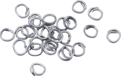 Miniatura 6 de Spec Ops Anillos de cerdo de herramientas para valla de alambre, construcción, red de malla y tapicería, calibre 16 galvanizado, 2,500 sujetadores