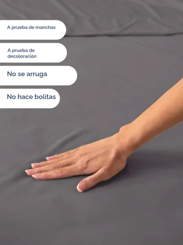 Miniatura 4 de Juego de sábanas Queen de bolsillo extra profundo - 4 piezas de sábanas transpirables y refrescantes - Juego de sábanas de lujo para hotel - Suaves