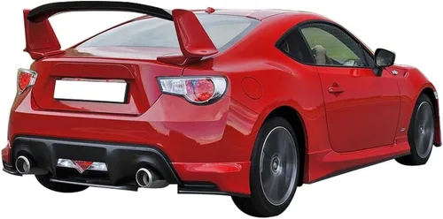 Miniatura 3 de IKON MOTORSPORTS, Gurney Flap compatible con Scion FR-S 2013-2016/Subaru BRZ 2013-2020/2017-2020, Toyota 86, fibra de carbono real (CF) maletero