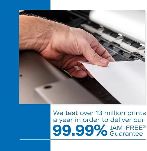 Miniatura 5 de Hammermill 102630 papel para copia digital a color, 32 libras, de 8.5 x 11 pulgadas, tamaño carta, brillo 100, 1 resma de 500 hojas, Blanco