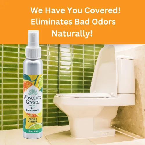 Miniatura 5 de Absolute Green Ambientador 100% natural en aerosol, no tóxico, ecológico, seguro en casa, alimentos, niños y mascotas, eliminador de olores