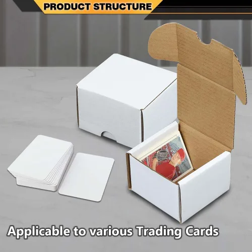 Miniatura 6 de CNNELL 50PCS Cajas de Almacenamiento 50 LOTES 200 Ct Tarjetas Deportivas Trading Max Pro Gaming Shipping