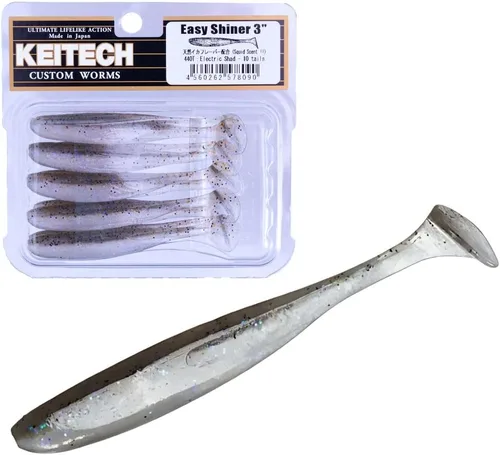 Miniatura 5 de KEITECH Eazy Shiner, Easy Shiner, 3 pulgadas Sábalo de cristal