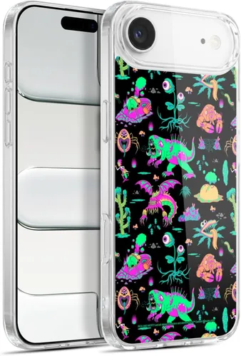 Miniatura 86 de Head Case Designs Funda de gel con licencia oficial de Rick and Morty Aliens Season 3 [protección de grado militar] compatible con Apple iPhone 12