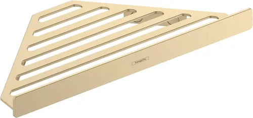 Miniatura 9 de hansgrohe AddStoris 41741340 - Cesta de esquina en cromo negro cepillado, accesorios de 1 pulgada
